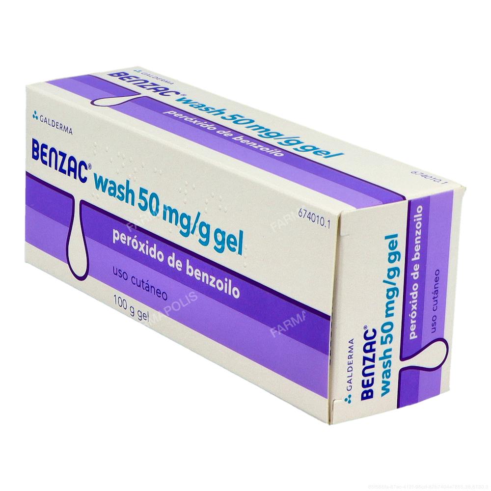 Benzac wash 50mg/g
