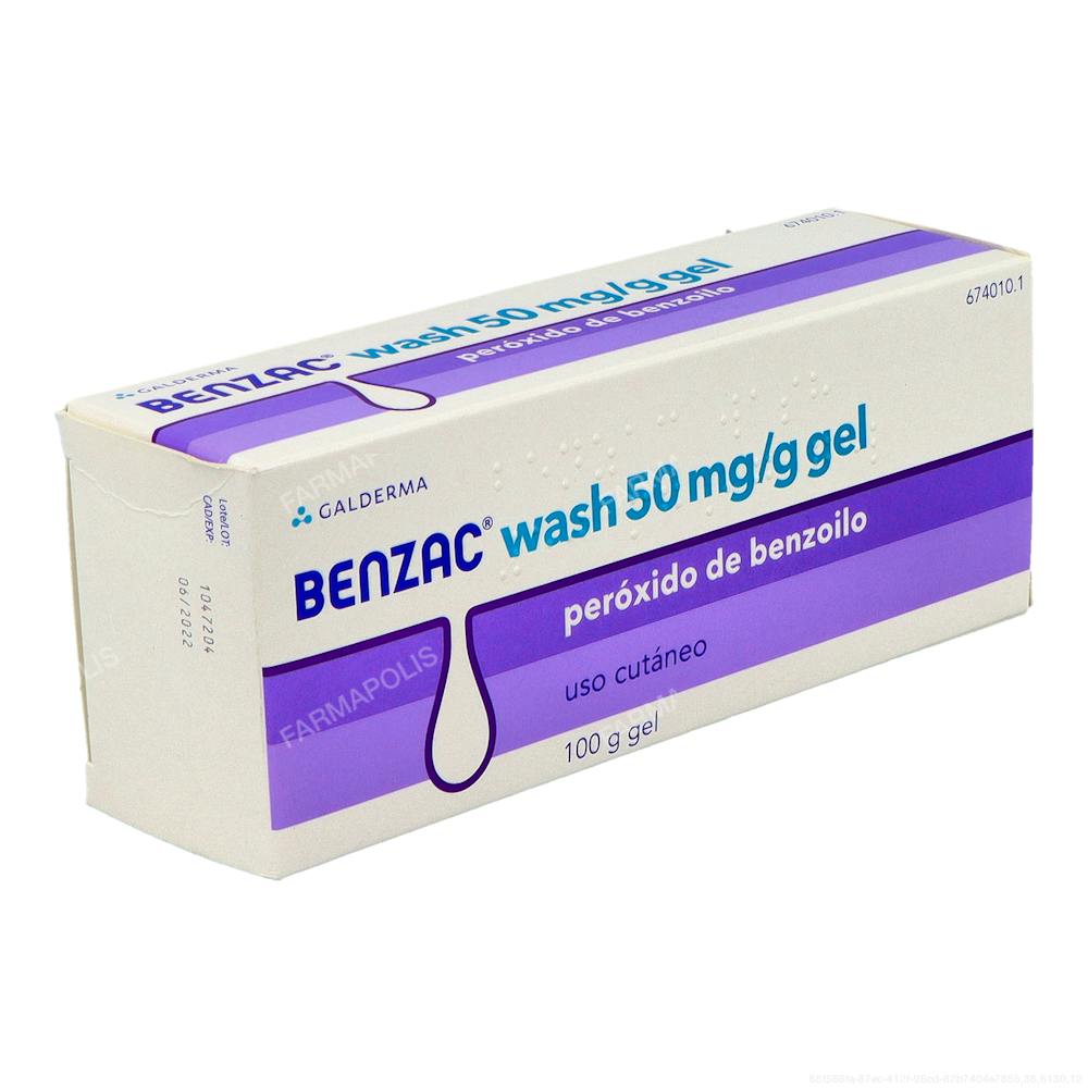 Benzac wash 50mg/g