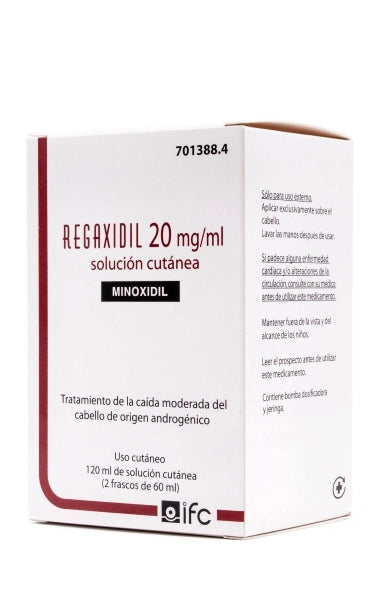 Regaxidil 20mg/ml.
