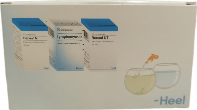 Kit terapia detoxificación (Reneel, Lymphomyosot y Hepeel)