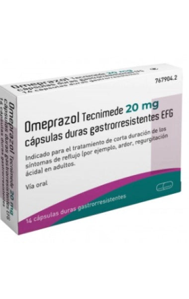 Omeprazol Tecnimede 20mg