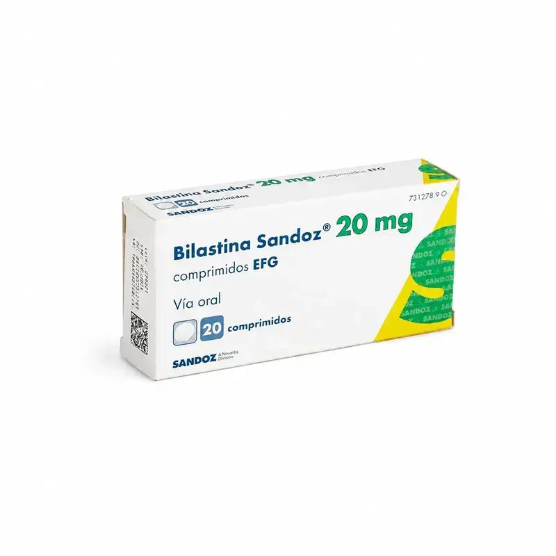 Bilastina sandoz care 20 mg