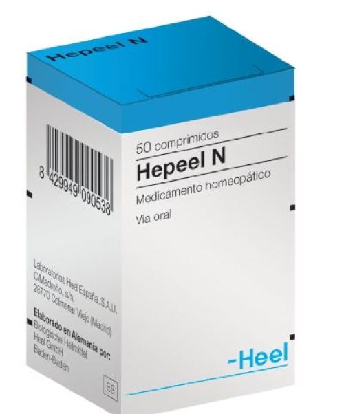 Hepeel N  - Es un medicamento homeopático especialmente indicado para problemas hepáticos y biliares, malas digestiones.