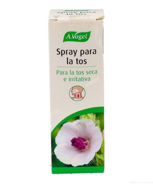 A Vogel Spray para la tos - A.Vogel Spray para la tos es un producto sanitario que alivia rápida y eficazmente la tos seca e irritativa. El spray forma una película protectora en la garganta que tiene un efecto antitusivo y suavizante. Evita la progresiva irritación de la garganta.