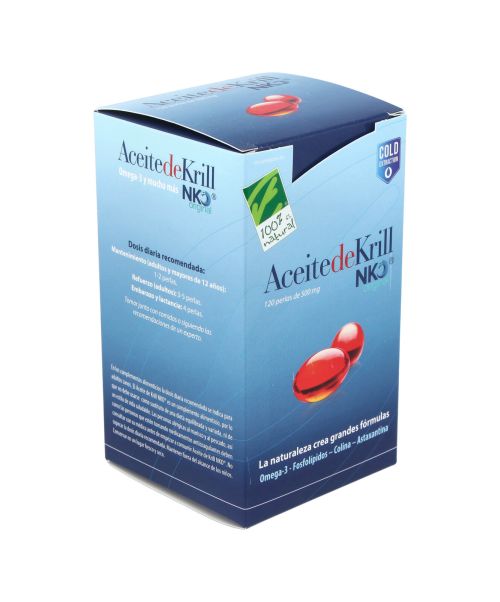 Aceite de Krill NKO - Mejora el perfil de lípidos en la sangre y contribuye al mantenimiento de una buena salud cardiovascular.