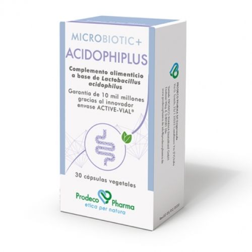  - Simbiótico para el equilibrio de la flora bacteriana intestinal y vaginal.  Especialmente indicada en caso de cistitis, uretritis recurrente y prevención de reincidencias de la cándida.