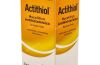 Actithiol mucolitico antihistaminico  - Expectorante y mucolitoco. Es un jarabe a base de carbocisteína y prometazina, expectorante y mucolítico. 