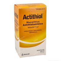 Actithiol mucolitico antihistaminico 