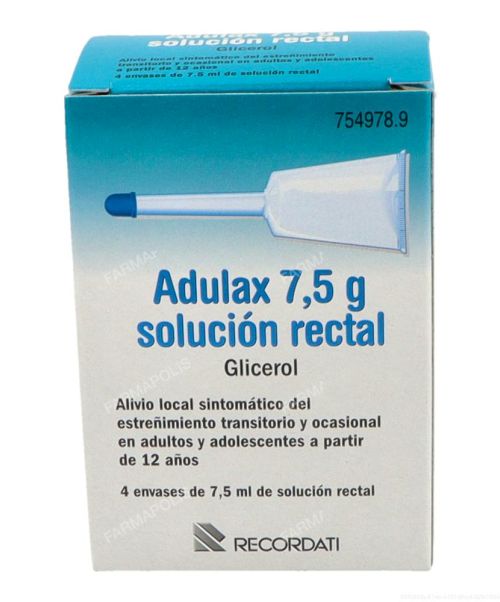 Adulax casen fleet solucion rectal - Microenemas laxantes. Libera el intestino en caso de estreñimiento en la parte final del colon.