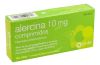 Alercina 10 mg - Comprimidos para tratar diferentes síntomas derivados de la alergia, como lagrimeo, moqueo, congestión y estornudos.