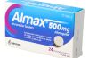 Almax 500 mg - Antiácido a base de sales de aluminio que actúa modificando el pH o acidez del estómago. Alivia patologías como acidez, gastritis, úlcera, dispepsia o reflujo.