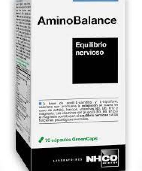 AminoBalance - Cápsulas que ayudan a disminuir los nervios y el estrés.