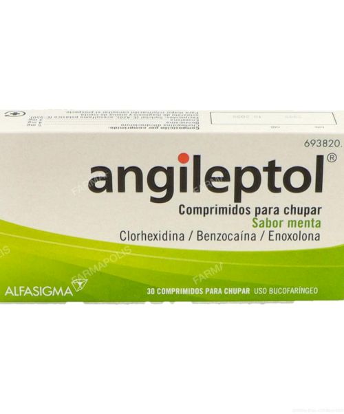 Angileptol - Trata las infecciones leves de boca y/o garganta. 