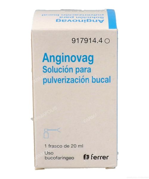 Anginovag  - Trata el dolor, picor o irritación de garganta. Lleva además un poco de anestésico para dormir un poco la zona de las anginas.