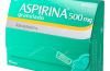 Aspirina 500 mg  - Son unos sobres granulados para el dolor de cabeza. Válidos para los dolores muculares, articulares, fiebre, gripe y malestar general.