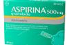 Aspirina 500 mg  - Son unos sobres granulados para el dolor de cabeza. Válidos para los dolores muculares, articulares, fiebre, gripe y malestar general.