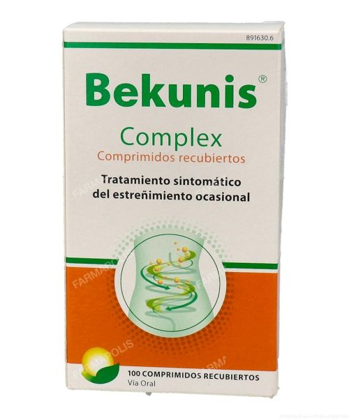 Bekunis complex  - Comprimidos laxantes para aliviar el estreñimiento ocasional.