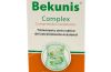 Bekunis complex  - Comprimidos laxantes para aliviar el estreñimiento ocasional.