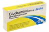 Biodramina  20 mg - Son unos chicles para el mareo. Valen para los mareos de los viajes, ya sean en autobús, barco o coche. Evitan los vómitos.