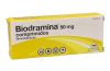 Biodramina  50 mg  - Son unos comprimidos para evitar el mareo. Valen para los mareos de los viajes, ya sean en autobús, barco o coche. Evitan los vómitos.