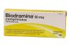 Biodramina  50 mg  - Son unos comprimidos para evitar el mareo. Valen para los mareos de los viajes, ya sean en autobús, barco o coche. Evitan los vómitos.