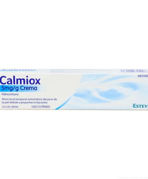 Calmiox 5mg/g - Es una crema con un corticoide antiinflamatoria válida para prurito, dermatitis y picaduras de insectos. 