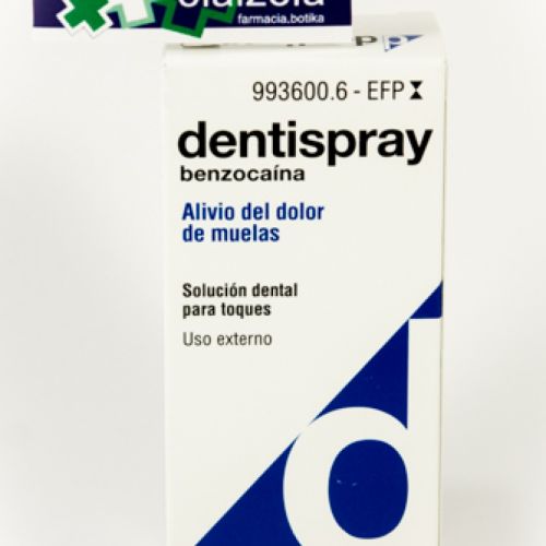  - Spray anestésico para los dolores de muelas o dientes.