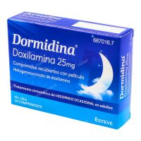 Dormidina 25mg 