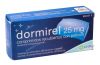 Dormirel 25mg  - Son unos comprimidos que ayudan a tratar la falta de sueño. Su efecto  ayuda a dormir aliviando los problemas de insomnio ocasional.