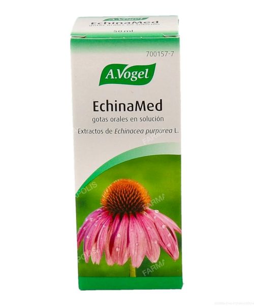 Echinamed Gotas Orales. - Antiviral que sube las defensas y evita que el virus vaya a mas recudiendo los dias de gripe y catarro. Es un medicamento tradicional a base de plantas indicado para el tratamiento del resfriado común.