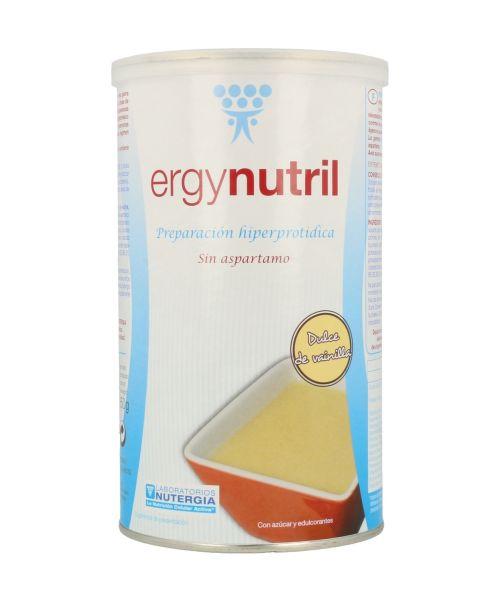 Ergynutril Vainilla - Preparación hiperprotéicas, energética ideal para mantener el cuerpo activo y estimular la pérdida de peso.