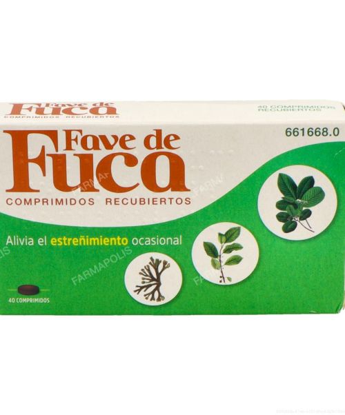 Fave de Fuca - Laxante que estimula la actividad intestinal para favorecer la eliminación de las heces con extractos vegetales.