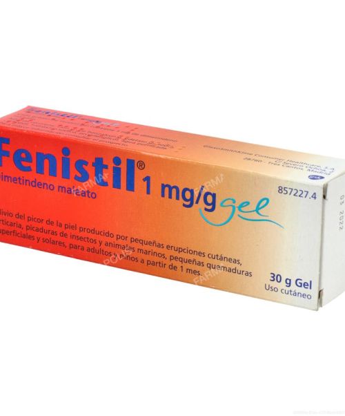 Fenistil gel 0.1% - Es un gel que calma el picor y las irritaciones causadas por la picadura de mosquitos.