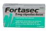 Fortasec 2 mg  - Cápsulas antidiarreicas a base de derivados opiáceos, utilizadas en el tratamiento de la diarrea aguda.