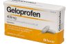 Geloprofen 400mg - Antiinflamatorio vía oral (ibuprofeno). Se usan para el dolor de garganta (anginas), dolor de cabeza, fiebre, dolores musculares y menstruales.