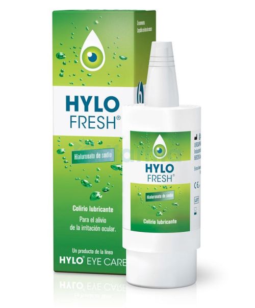 Hylo Fresh - Colirio para el alivio de la irritación y ardor ocular en caso de ojos secos e irritados. Sin conservantes.