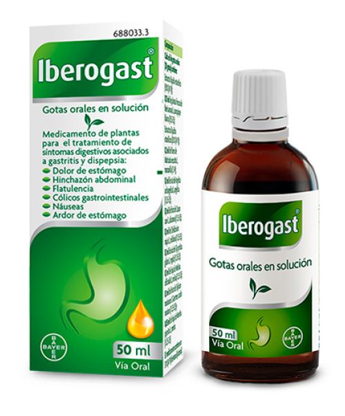 Iberogast - Trata las digestiones pesadas, los gases, los aires...