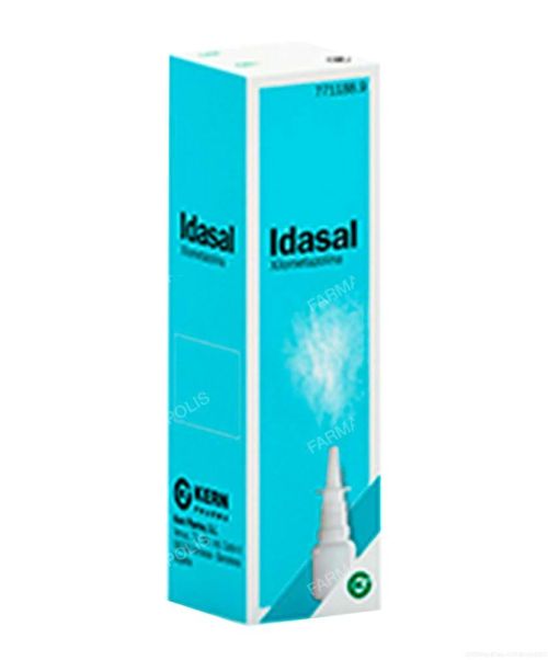 Idasal 0.1% - Alivia la congestión nasal. Ayuda a respirar mejor, calmando las molestias de la rinitis y la sinusitis.No usar más de cuatro días seguidos.