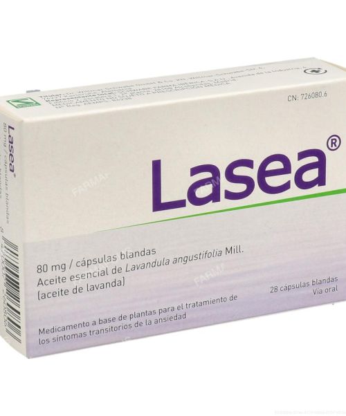 Lasea  - Calma la ansiedad, ayuda a la relajación y a conciliar el sueño.