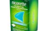 Nicorette (2 mg) ice mint - Son unos chicles con sabor a menta para ayudar a dejar de fumar. Contienen nicotina con lo que ayudan a calmar las ganas de fumar aportando la nicotina que no inhalamos del tabaco.