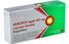 Nurofen rapid 400 mg - Antiinflamatorio vía oral (ibuprofeno). Se usan para el dolor de garganta (anginas), dolor de cabeza, fiebre, dolores musculares y menstruales.