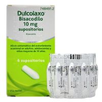 Dulcolaxo 10 mg supositorios
