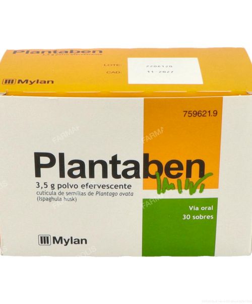 Plantaben - Fibra para ayudar a regular el estreñimiento.