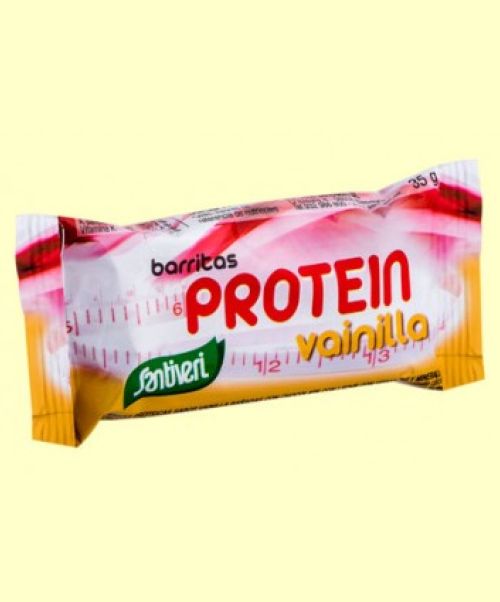 Barrita Protein Vainilla - Es una barrita para el control del peso con un aporte extra en proteínas.