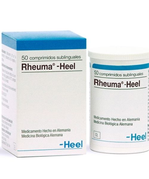 Rheuma-Heel  - Para reumatismo de la partes blandas. Poliartritis reumática, reumatismo muscular, dolores musculares con sensación de tirantez.