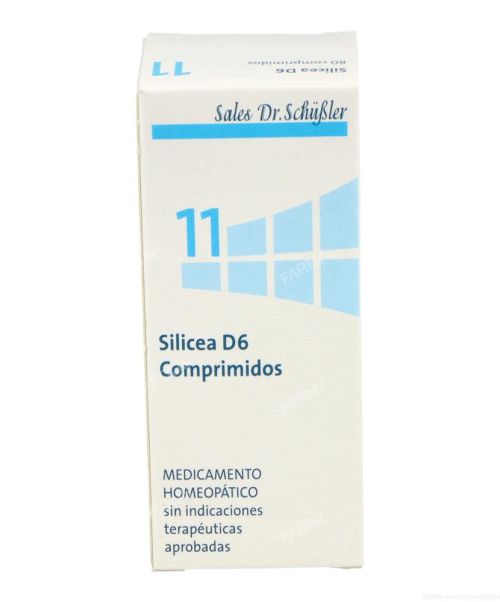 Sal de Schüssler Nº 11 Silicea    - Es la sal del cabello, las uñas y la piel, la “sal de la belleza”.