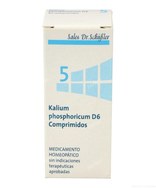 Sal de Schüssler Nº 5 Kalium phosphoricum  - Es la a sal de la mente y el sistema nervioso, de la psique y los nervios.