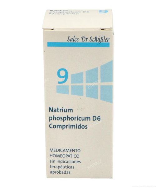 Sal de Schüssler Nº 9 Natrium phosphoricum  - Es la sal del metabolismo y el exceso de acidez (equilibrio ácido-base).