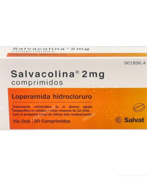 Salvacolina 2mg - Antidiarreico a base de derivados opiáceos, utilizados en el tratamiento de la diarrea aguda.