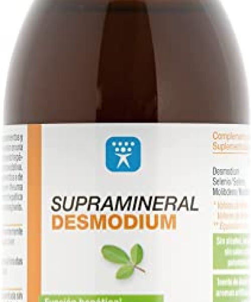 Supramineral Desmodium - Depurativo hepático y antioxidante. Es un complemento alimenticio elaborado con Desmodium Ascendens y oligoelementos como el selenio para proteger a las células frente al estrés oxidativo.